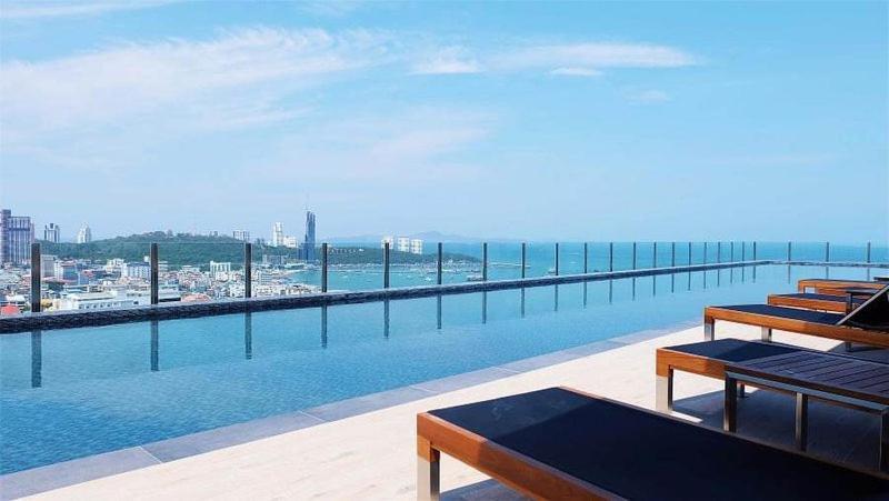 Great Location With Infinity Pool - Central Pattaya Apartment ภายนอก รูปภาพ