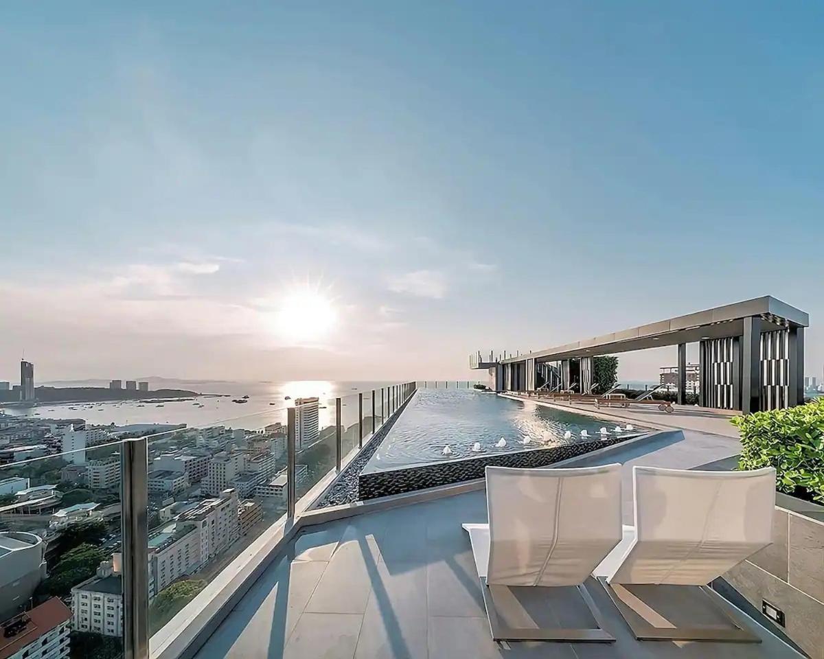 Great Location With Infinity Pool - Central Pattaya Apartment ภายนอก รูปภาพ