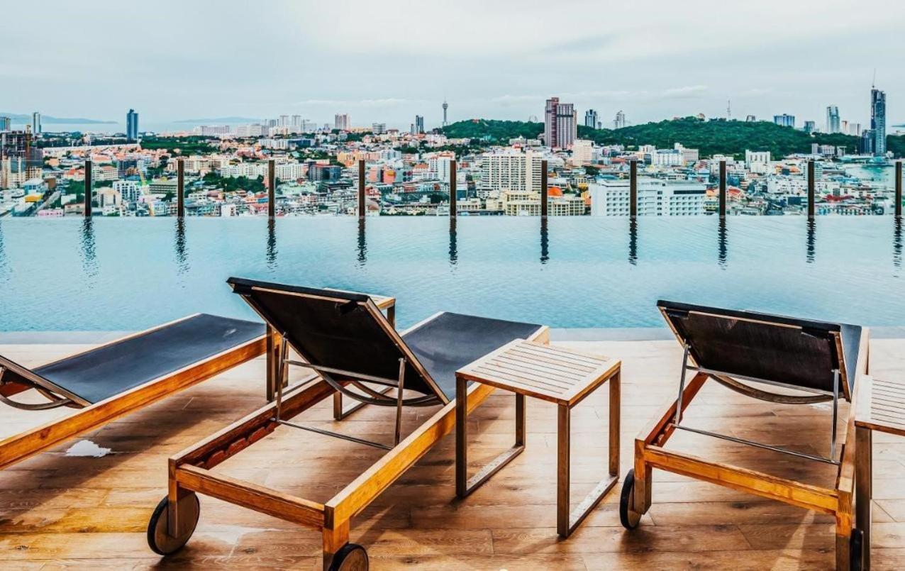 Great Location With Infinity Pool - Central Pattaya Apartment ภายนอก รูปภาพ